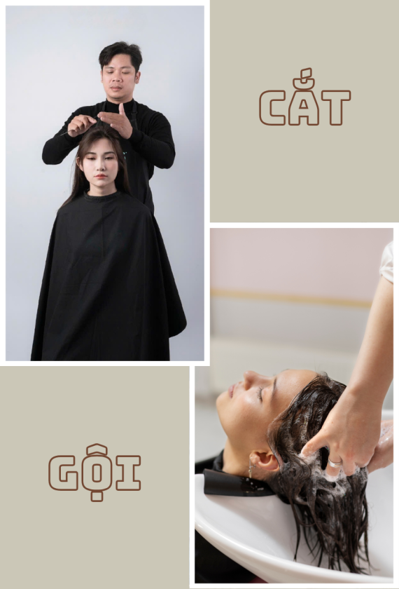Cắt + Gội Thư Giãn
